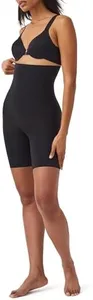 Spanx Women's Higher Power Shorts Black Body Shaper XL