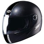 Studds Chrome Eco Full Face Helmet- Black (L), Motorcycling