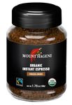 Mount Hagen Organic Instant Espresso Coffee, 1.76 oz, Medium Roast Arabica Beans, Freeze-Dried, Fair Trade, Kosher