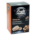 Bradley Smoker Bisquettes for Grilling and BBQ, Mesquite Special Blend, 48 Pack