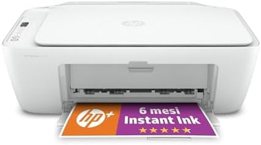 HP DeskJet 2710e 26K72B, Stampante Multifunzione a Getto d'Inchiostro A4 a Colori, Fronte e Retro Manuale, 7,5 ppm, Wi-Fi, HP Smart, 6 Mesi di Inchiostro Instant Ink Inclusi con HP+, Bianca