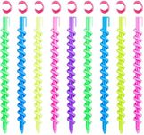 40 Pieces Spiral Hair Perm Rod Spir