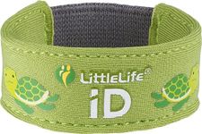 LittleLife Safety Wristband, Kids iD Bracelet With iD Cards For Emergency Contact Or Medical Information - Turtle