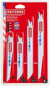 CRAFTSMAN Reciprocating Saw Blades, 9Piece Kit (2058840)