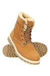 Mountain Warehouse Womens Casual Thermal Waterproof Boots Brown Womens Shoe Size 8 US