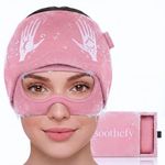 Soothefy Migraine Relief Cap with Slide-Up Eye Mask - Patent Pending - Headache Relief Hat for Hangover, Stress, Tension - Buttery Soft, Made for Bad Days