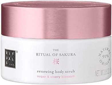 Rituals Exfoliante Corporal de The Ritual of Sakura, 250 gr - Con Leche de Arroz, Flor de Cerezo, Partículas de Cerezo y Aceite de Tsubaki - Propiedades Nutritivas y Renovadoras de la Piel