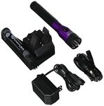 Stinger DS LED Rechargeable Flashlight with AC/DC and PiggyBack Holder - Purple