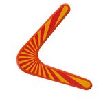 BORFUE Handmade Boomerang V-Shaped Returning Boomerang Sports Game Toy for Backyard Children Game Funny Gifts