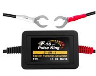 F16 Pulse King Battery Desulfator | Reconditioner | Auto Pulse Desulfation Revives 12V Car Batteries | Lead-Acid Only | Easy to Attach | Very Low 1.5mA Drain | Proven to Increase Battery Capacity