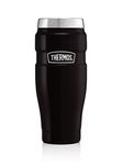 Thermos, Stainless King Travel Tumbler, Matt Black, 470ml