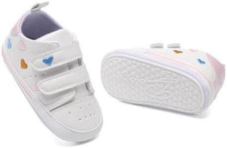 BEIDI Baby Boy Girl Shoes, Soft Sole, Anti-Slip, Infants/Toddler Sneakers, A8-multi Color, 0-6 Months Infant