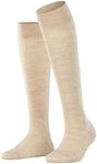 Falke, Womens, Sensitive Berlin Knee Length, Linen Melange, 5-7.5