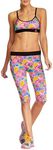 Balanced Tech Women's Performance Under The Knee Capri Pants - Floral - Small