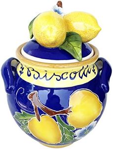 Blue Sky Ceramic Lemon Cookie Jar, 1 Piece