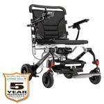 Pride Mobility Jazzy Carbon Featherweight Power Chair – White w/ Available Extended Warr