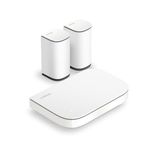 Linksys Velop Micro 6 Dual Band Mesh WiFi System - WiFi 6 Router with up to 3Gbps Speed, Covers 465 sqm, Supports 150+ Devices - Replaces Internet Router & Extender, 3-Pack