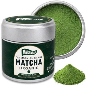 MatchaBar Organic Ceremonial Grade Matcha Kagoshima Blend | 30g Tin