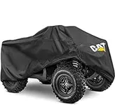 Cat® MudShield All Weather Waterproof Outdoor ATV Cover for Ultimate Protection Heavy Duty M 76" x 33" x 45", Black