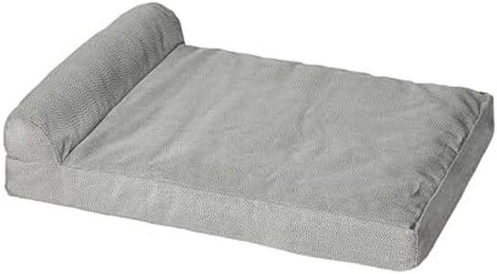 PaWz Chew Proof Pet Bed,Indestructible Dog Bed for Aggressive Chewers,Waterproof Inner,Memory Foam Orthopedic Dog Pillow Bed,Non-Slip Bottom, Portable Indoor Use,Machine Washable