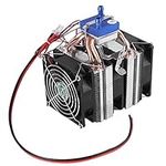 DIY Mini Thermoelectric Cooler Semiconductor Refrigeration Module Thermoelectric Peltier Refrigerator Radiator Fish Tank Cooler Device Fan Cooling System(120W for 30L Fish Tank)