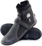 BPS 3mm Neoprene Dive Boots - Wet S