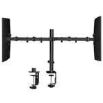 Pholiten Dual Monitor Arm, Monitor Stands for 2 Monitors, Dual Monitor Mount, Computer Monitor Stand for Desk, Monitor Mounts for 2 Monitors, Dual Monitor Desk Mount, Dual Monitor Stand for Desk