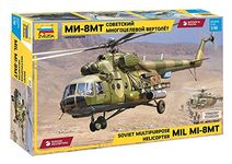 Zvezda - Army 4828 Mil Mi-8 MT Soviet Helicopter, 1/48 Scale, Model Kit, Multicoloured, ZS4828