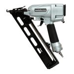 Metabo HPT Finish Nailer, 15 Gauge, Pneumatic, Angled, Finish Nails 1-1/4-Inch up to 2-1/2-Inch, Integrated Air Duster, Selective Actuation Switch, 5-Year Warranty (NT65MA4)