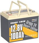Power Queen Bluetooth 12V 100Ah LiF