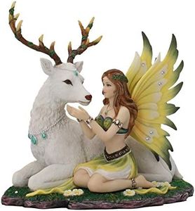 Nemesis Now Figurine 23.5cm White Adoration-Figura Decorativa (23,5 cm), Color Blanco, Resina, Talla única