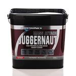 Boditronics Mass Attack Juggernaut Powder for Weight Gainer Powder, All in One Muscle Mass Gainer, High Protein Powder for Men & Women, 5g Creatine, BCAA, Glutamine & Beta Alanine (Strawberries&Cream)