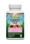 Host Defense Turkey Tail Mushroom Capsules 120 Caps| Immune Booster Support Supplement with 55% Polysaccharides, 1000mg Mushroom Supplement Trametes Versicolor Mycelium Powder per Serving |Mushroom Pills for Immune System Depletion, Liver Inflammation, Detox Support and Gut Dysbiosis