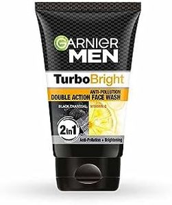 Garnier Men Power White Anti-Pollution Double Action Facewash, 100gm