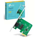 TP-Link Gigabit PCI Express Network Adapter, 32-bit PCIe interface, Supports operating systems Windows 11/10/8.1/8/7/Vista/XP, Low-Profile Bracket(TG-3468)