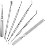 6PCS Ingrown Toenail Tool, MORGLES Toenail File and Lifter, Professional Surgical Grade Under Nail Cleaner Tools