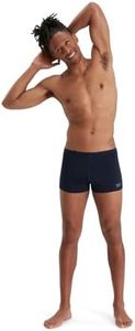 Speedo Men's Endurance + Aquashort, True Navy, 34