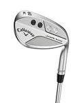Callaway Jaws RAW Chrome Sand Wedge, 56°-08° (Bounce) C Grind, Steel, Wedge Flex, Standard