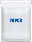 20 Pcs 10"x13" Thick Clear Zip Seal