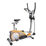 FitnessOne Propel HDA 66i 2-in-1 Cross Trainer & Seated Dual Action Bike for Home Use | 120 Kg Capacity | 8-Level Magnetic Resistance | 5 Kg Flywheel | Adjustable Seat