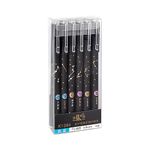 SPORTSTHAL Erasable Constellation Star Galaxy Zodiac Gel Pen Set 0.5mm for Office and School Stationary | Blue Ink (12)