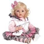 Adora Toddler Doll 20" Lifelike Realistic Weighted Doll Gift Set for Children 6+ Huggable Vinyl Cuddly Soft Body Toy The Cat's Meow