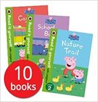 Peppa Pig Read it Yourself with Ladybird Collection 10 Books Set (Level 1-2) (Little Creatures, Fun at the Fair, Recycling Fun, The Family Computer, Daddy Pigs Old Chair, Nature Trail, Sports Day, Cam