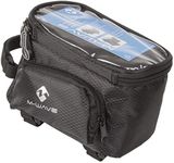 M-Wave Bicycle Cycling XL Top Tube Bag, Black