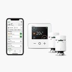 Drayton by Schneider Electric Multi-Zone Smart Thermostat and 2 Smart Radiator Thermostat Kit - Combination Boilers Only - Heating Control