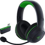 Razer Kaira HyperSpeed Wireless Gaming Headset for Xbox Series X|S, Xbox One, PC, Mobile: TriForce 50mm Drivers, HyperClear Cardioid Mic, Low Latency Bluetooth Mode, Up to 30 Hour Battery Life, Black