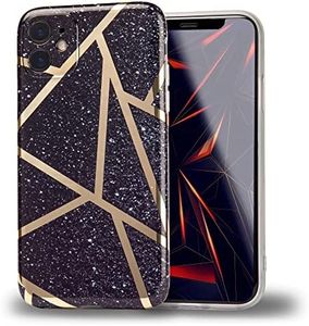 TEEKAOO Stonzo Series TPU Back Cover Case Compatible with iPhone 11 Pro (Black, iPhone 11 Pro)