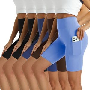 MaaGcc High Waisted Biker Shorts Women Athletic Gym Workout & Running