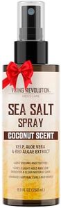 Viking Revolution Coconut Sea Salt Spray for Hair Men - Hair Texturizing Spray with Kelp, Aloe Vera & Red Algae Extract - Surf to Add Volume and Texture - Sea Salt for Men Beach
