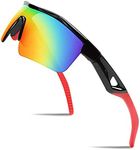 FEISEDY Kids Teens Sports Polarized Sunglasses TR90 Frame Boys Girls Cycling Baseball B2454